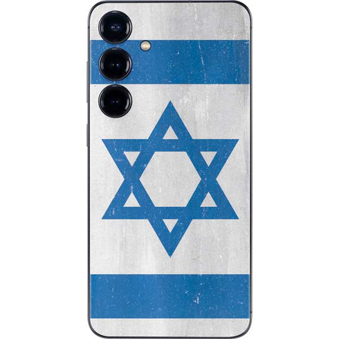 Israel Flag Distressed Galaxy S25 Plus Skin